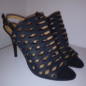 Nine West Smiley Days Black Heels